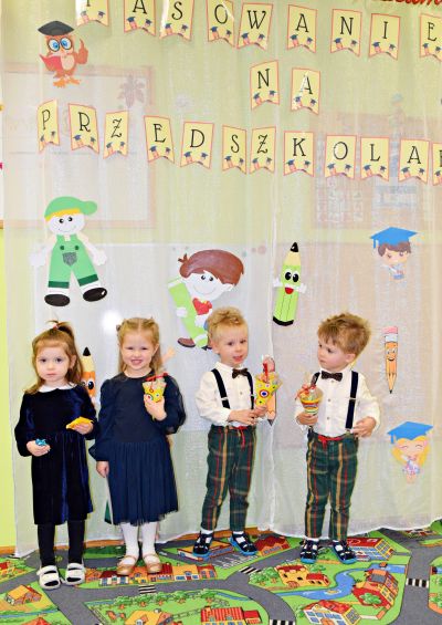 Pasowanie na przedszkolaka w Jedyneczce